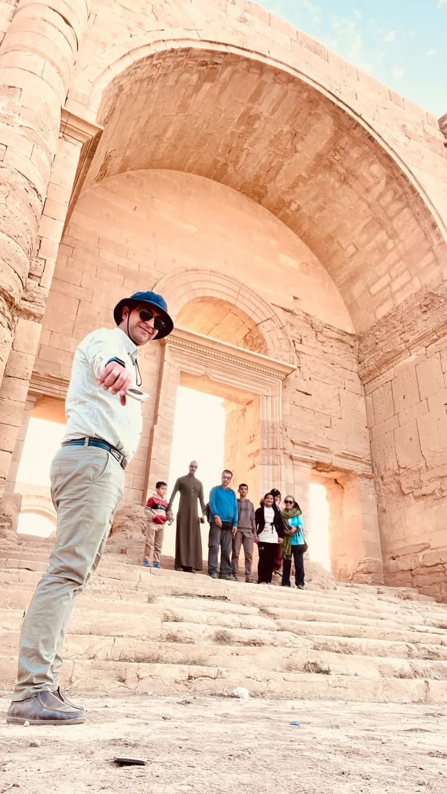 amazing tour at hatra mosul